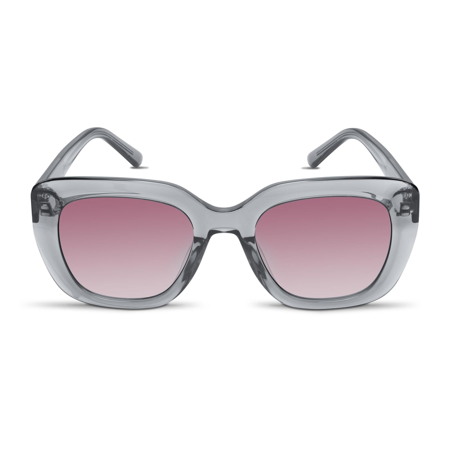 Audi Sunglasses, womens transparent grey
