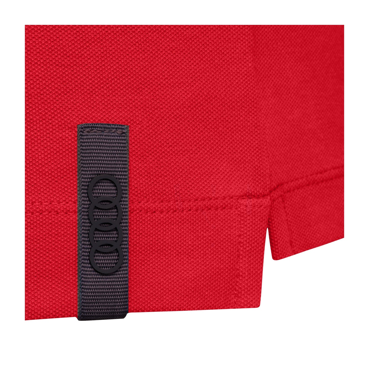 Audi polo shirt, men's red