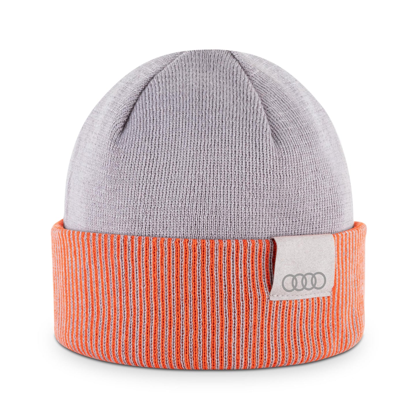 Audi Inside out beanie, orange-light brown