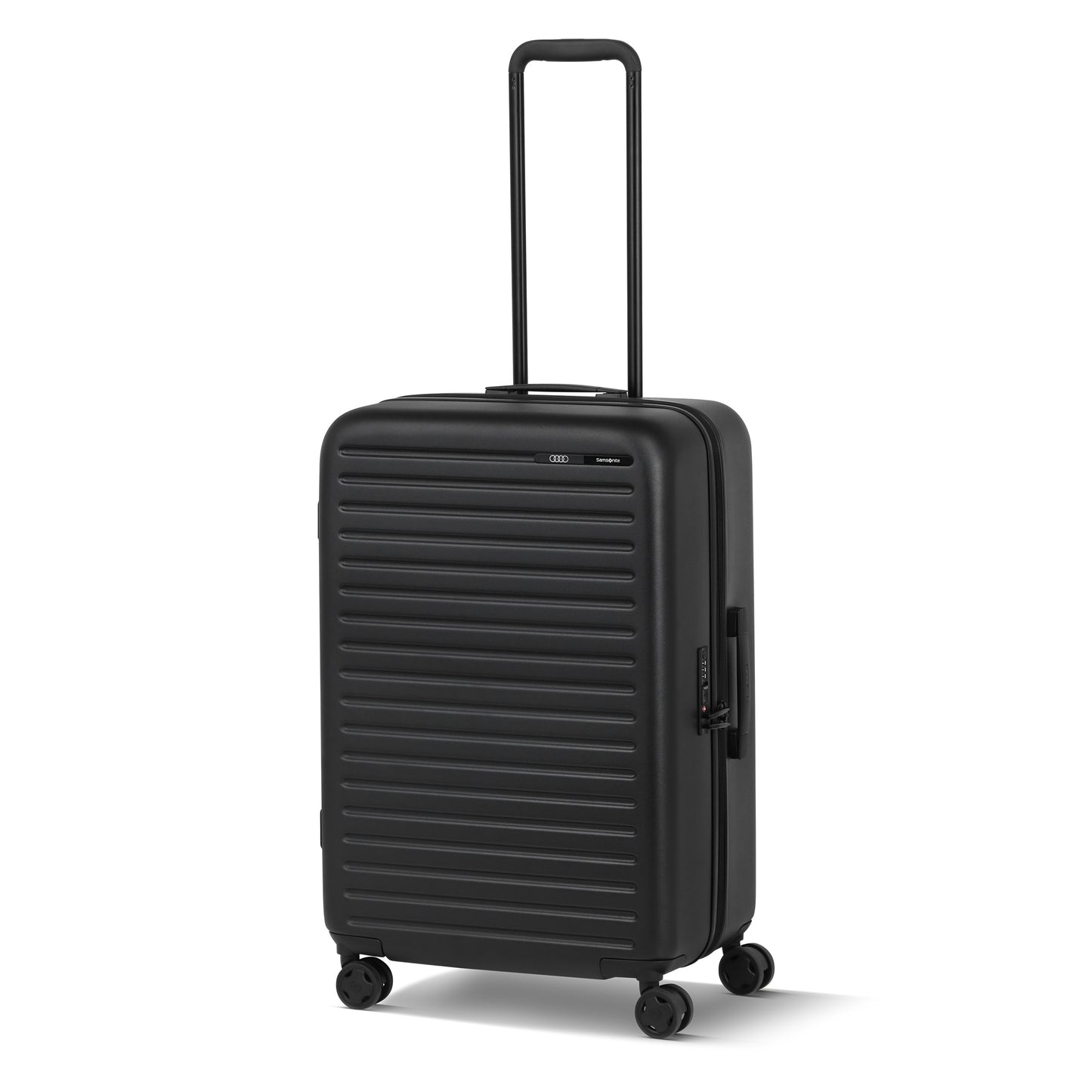Audi trolley case, black, Medium