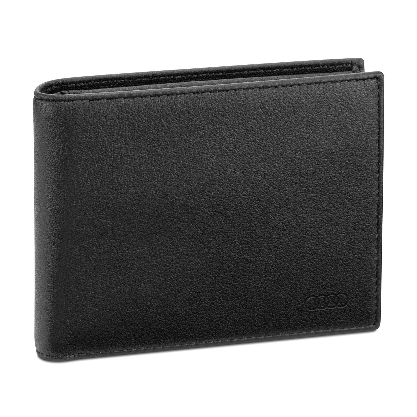 Audi Wallet leather, mens, black