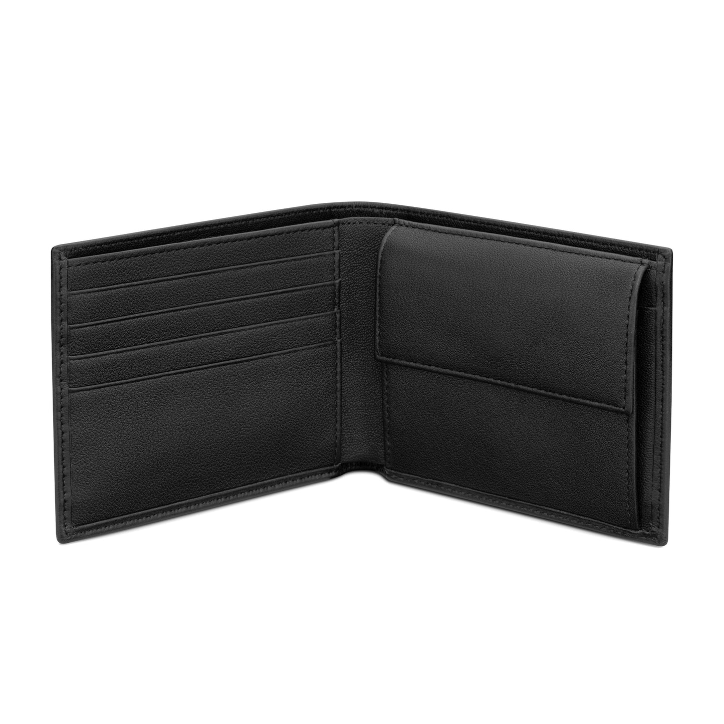 Audi Wallet leather, mens, black