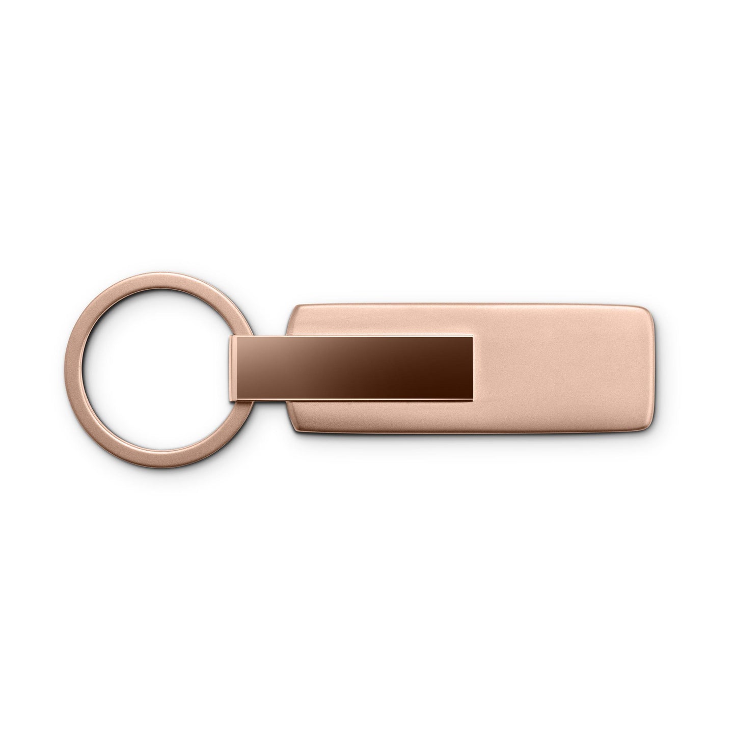 Audi Key ring, stainless steel, rose gold