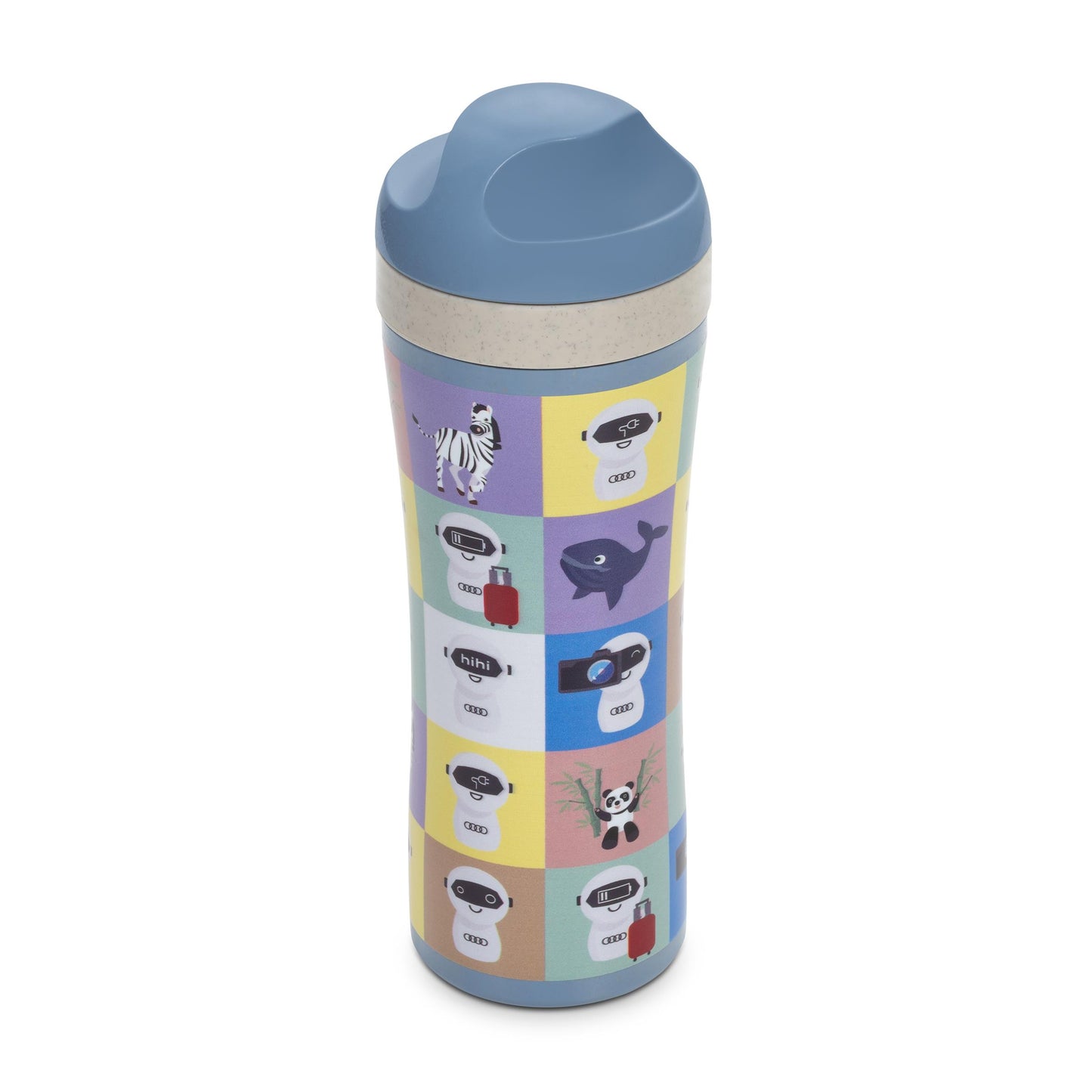 Audi Kids drinking bottle, ADUI motif