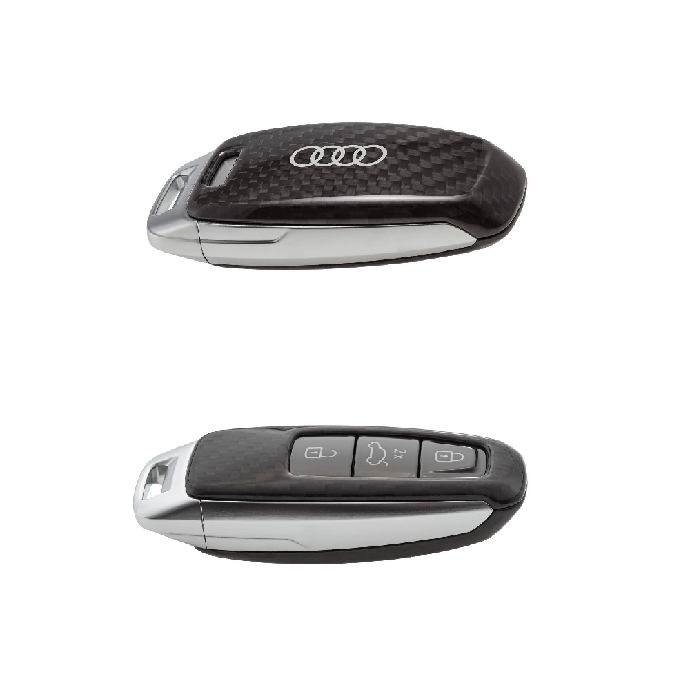 Key cover in carbon Audi rings Audi Store Australia