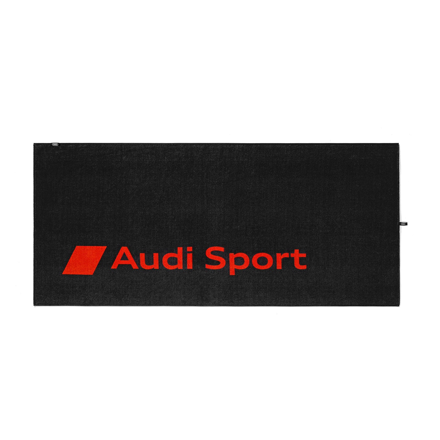 Audi Sport beach towel, Dark grey, 80x180cm