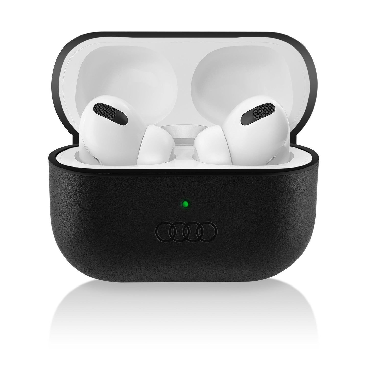 Audi case, Airpods Pro, black leather