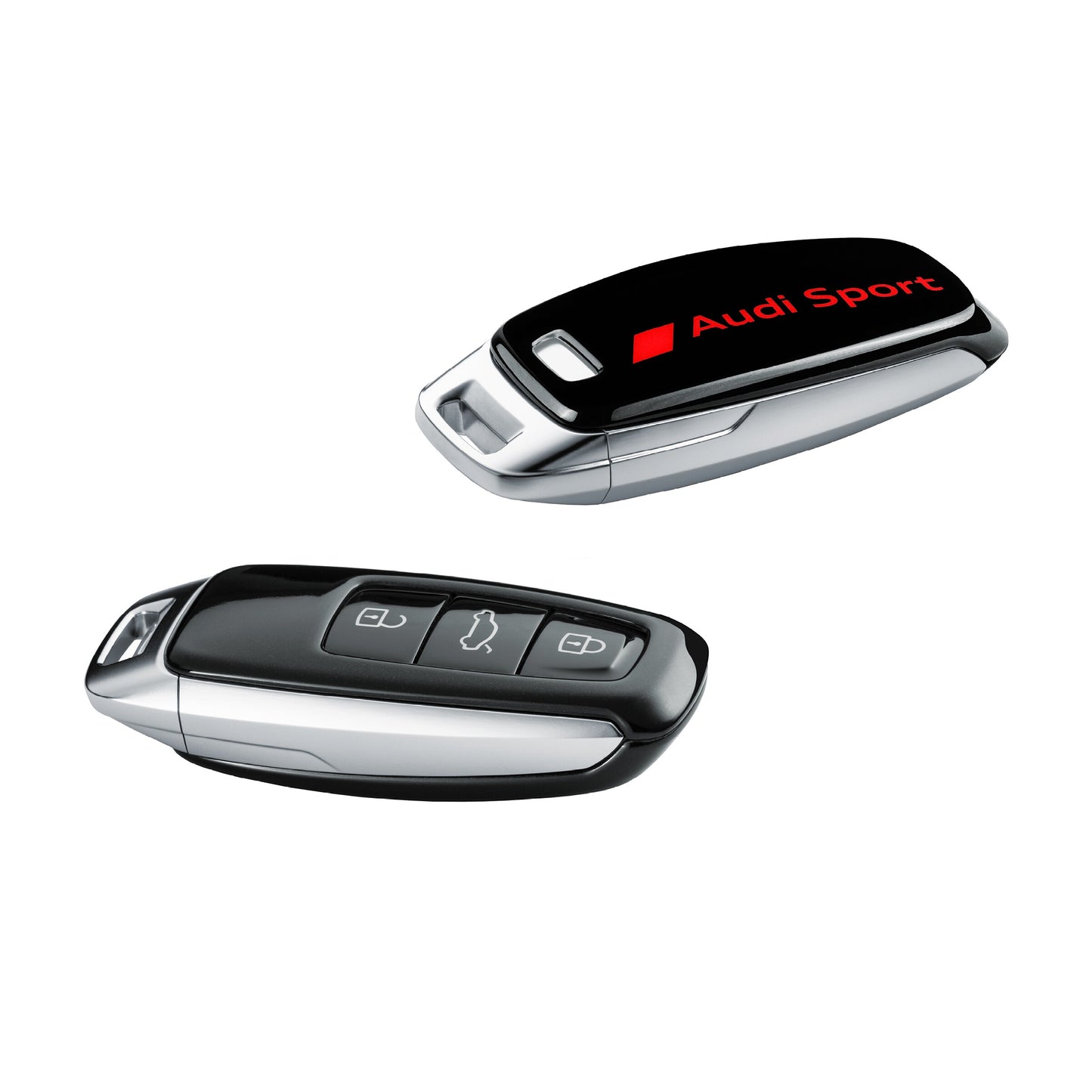 Key cover. Black Audi Sport