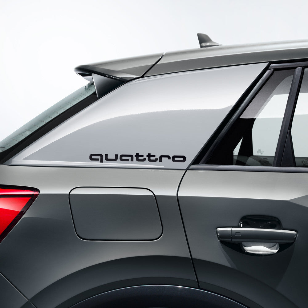 quattro decals. Black, Q2