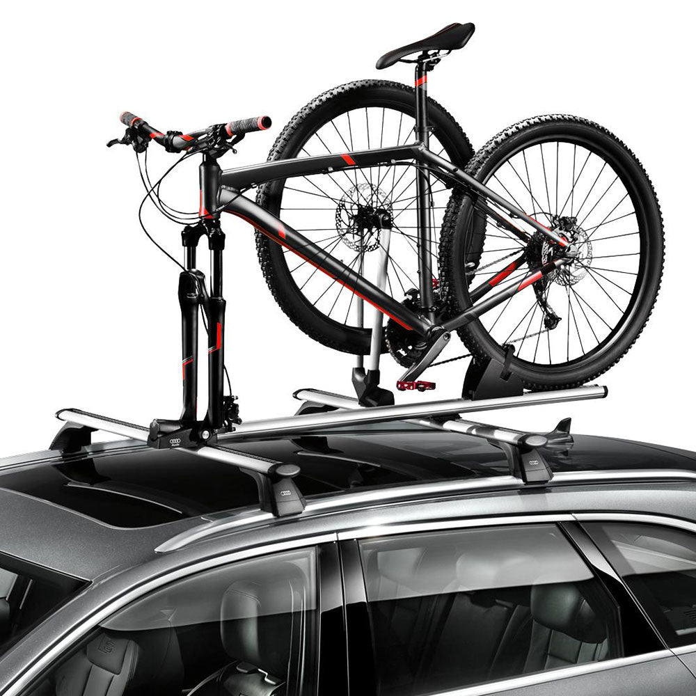 Bicycle rack. Roof fork mount