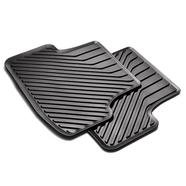 Rubber floor mats. Rear A3 Sportback without fastener Audi Store