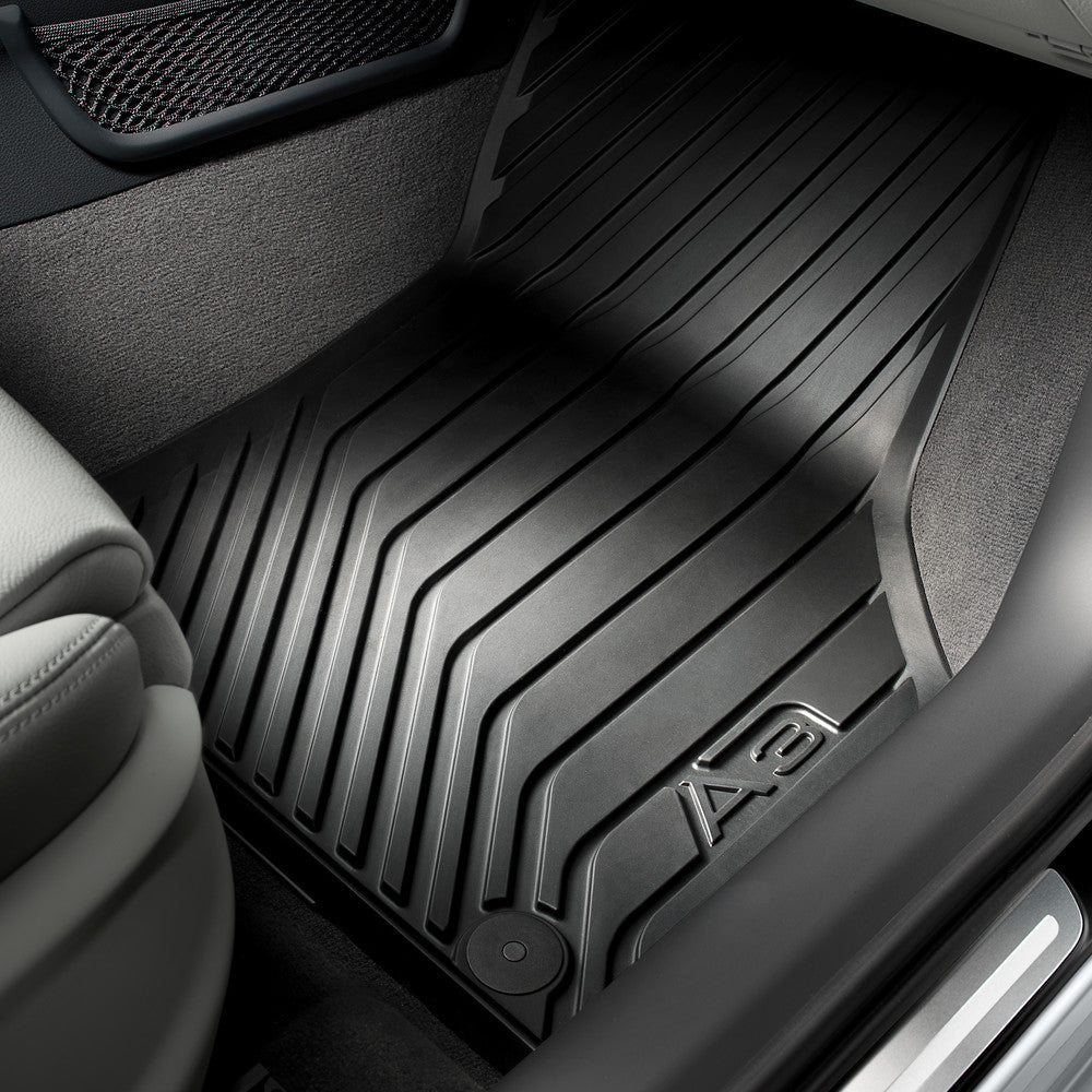 Rubber floor mats. Front A3