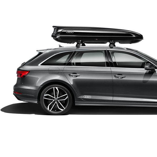 Audi rings decals. Silver. For B9