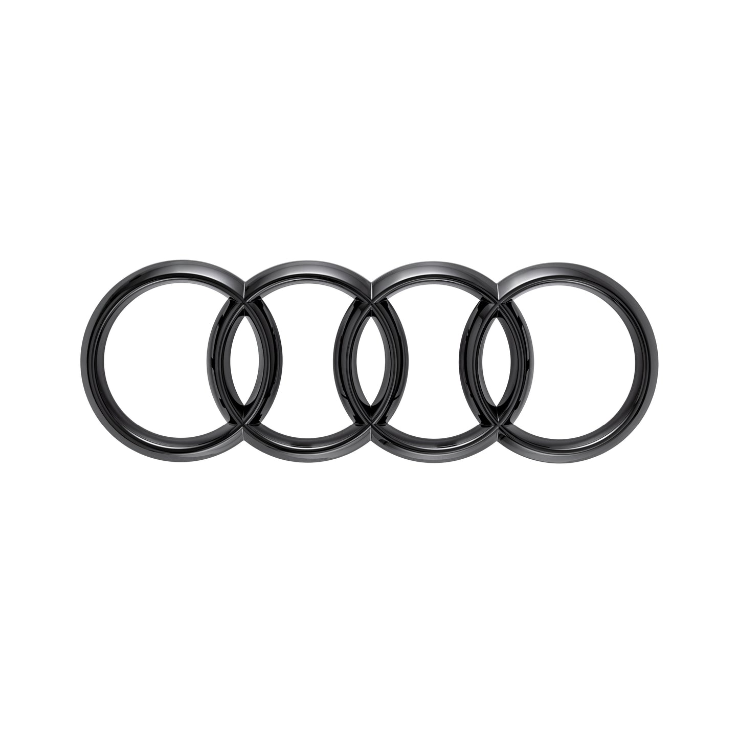 Audi rings, front. Black, Q7