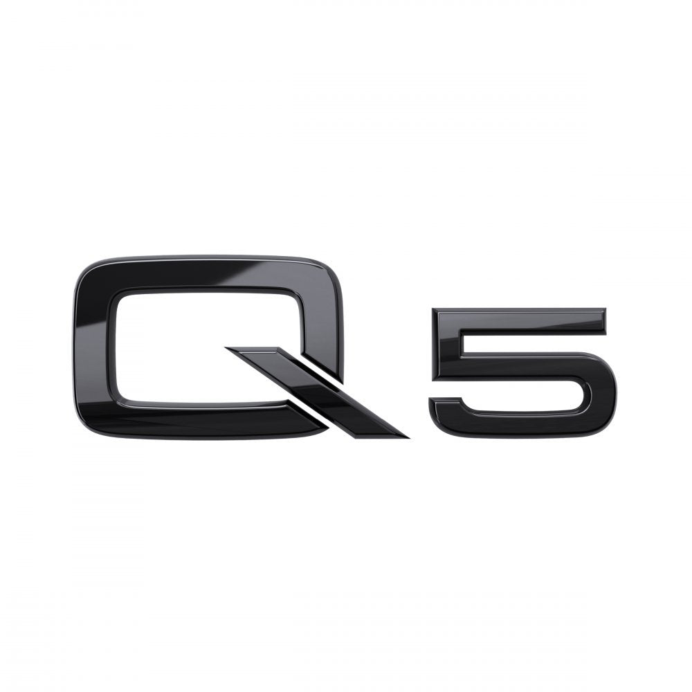 Genuine Audi Quattro Boot Badge - Rear Black Emblem For A3 A5 Q3 Q5 (2015+) - 4G0 853 737 2ZZ