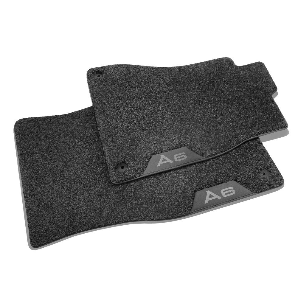 Deep-pile textile floor mats. Front A7 C8