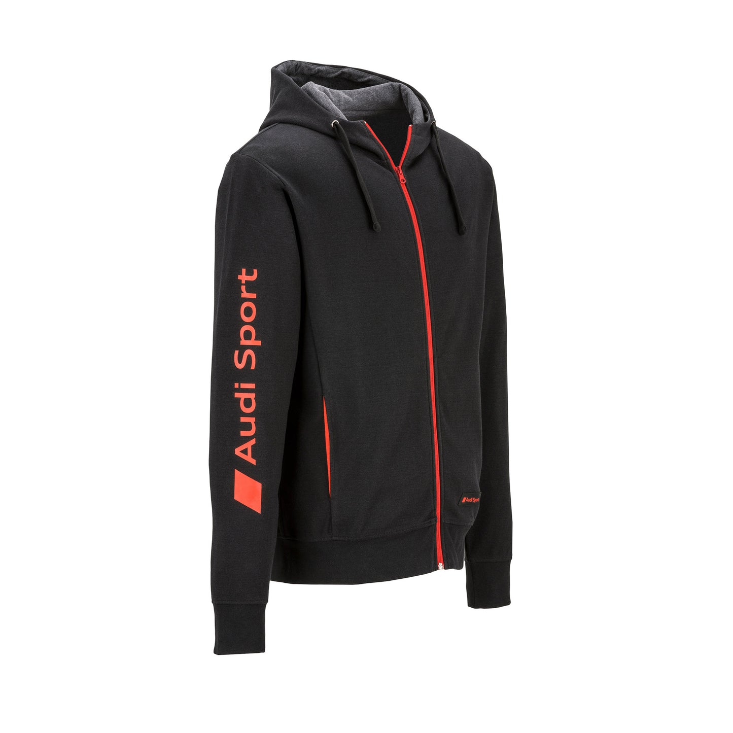 Audi Sport sweatjacket, mens, black