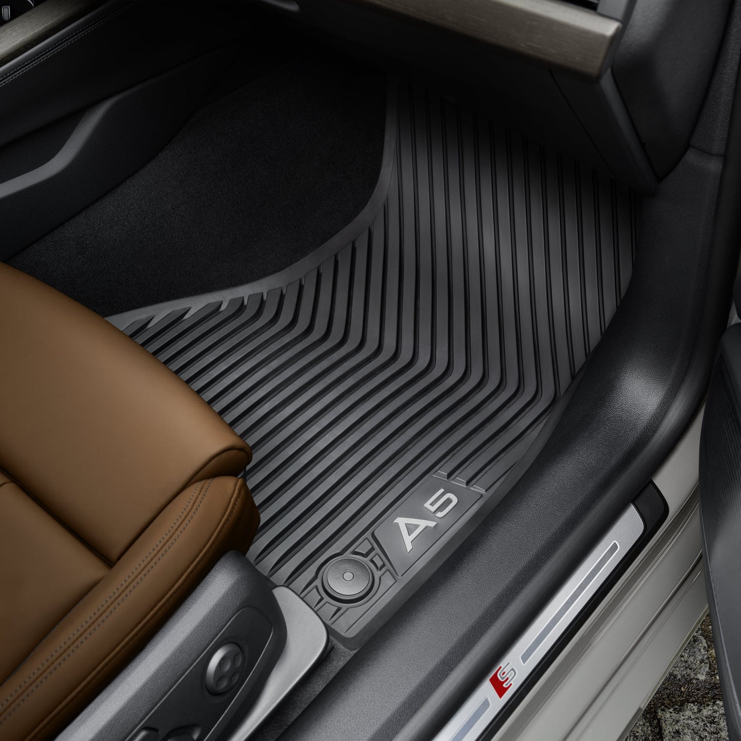 All-weather floor mats. Front A5 B9 Coupe