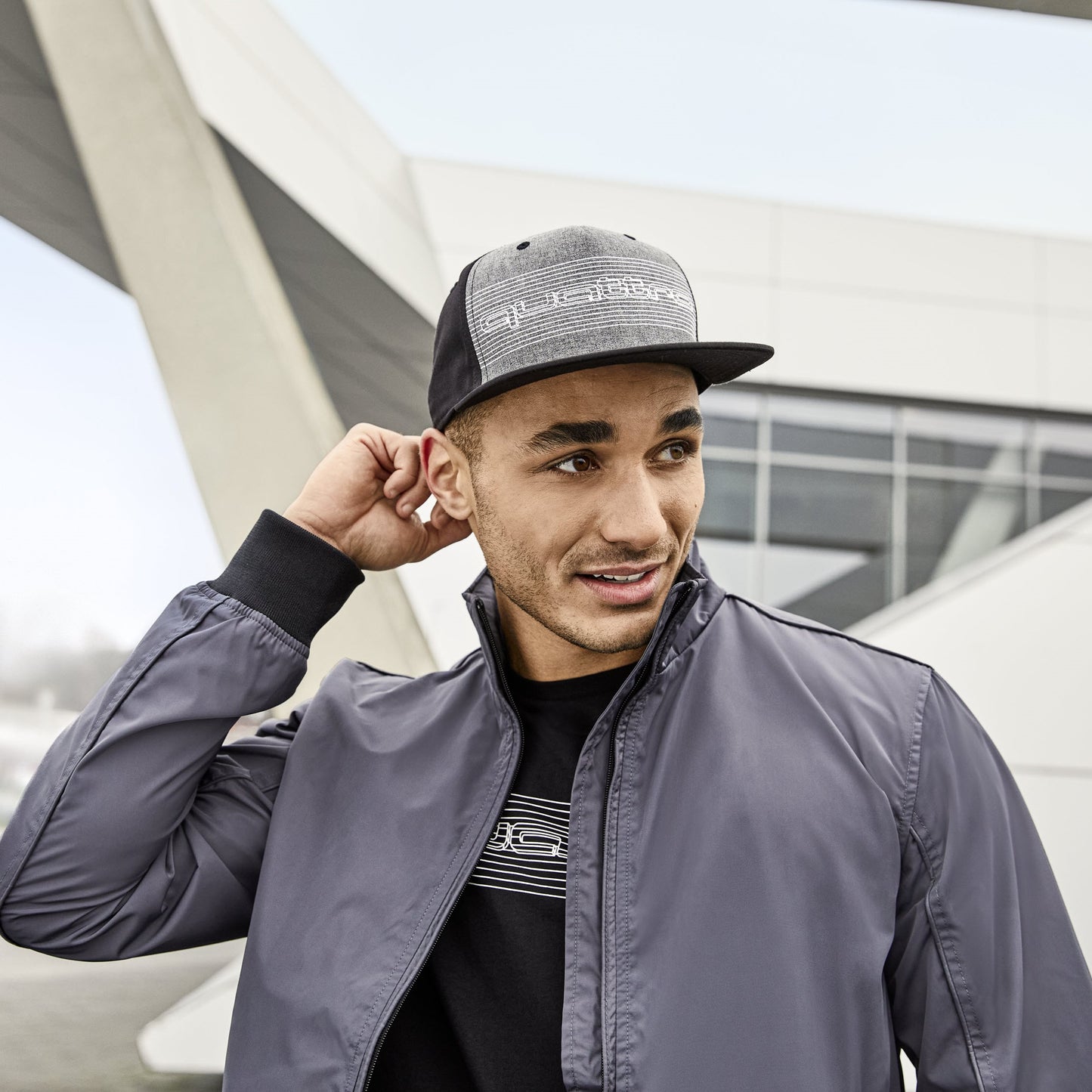 Audi quattro cap, black