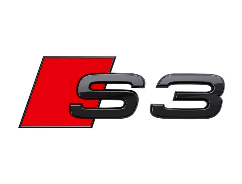 S3 model name, rear. Black