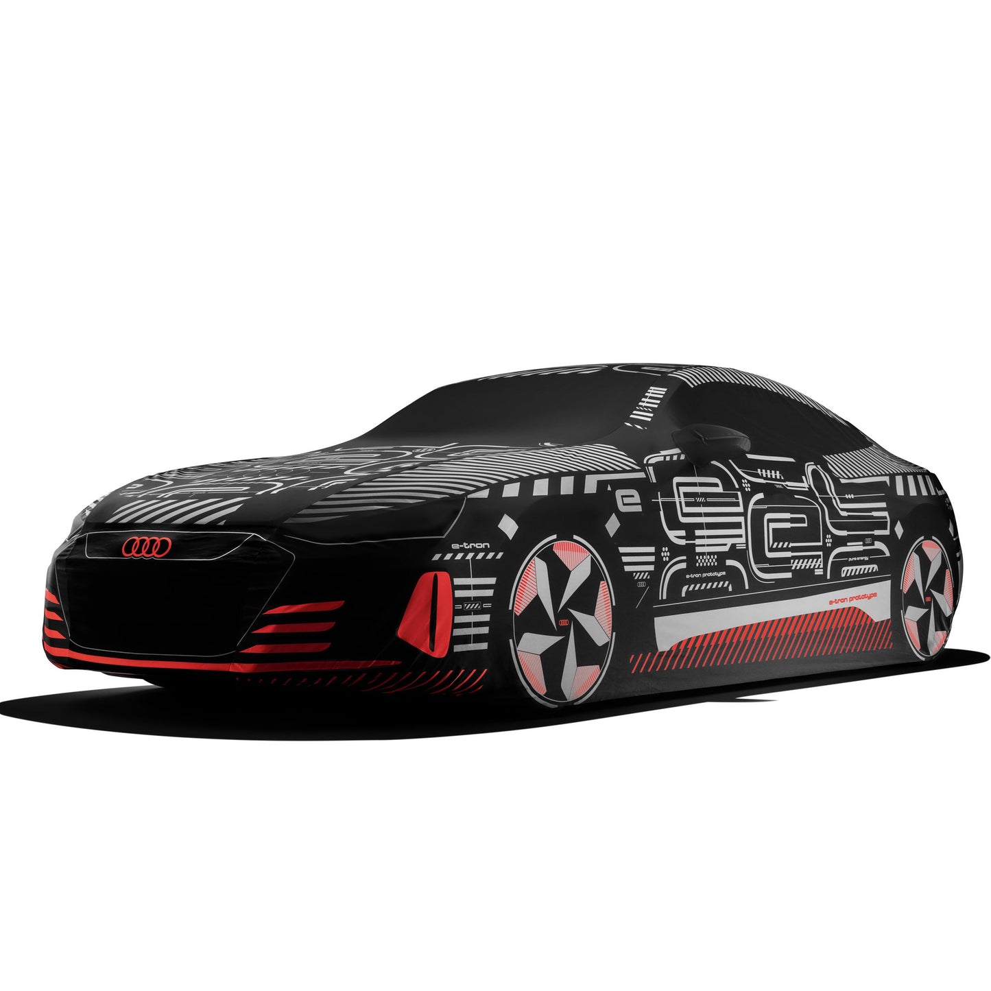 Car cover. Indoor e-tron GT, camouflage