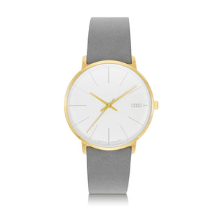 Audi Watch women's, gold/white