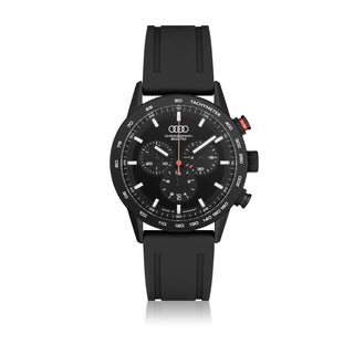 Audi Chronograph, mens, black