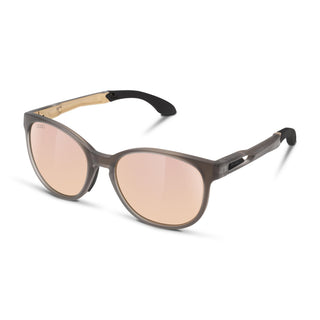 Audi sunglasses, light brown/gold