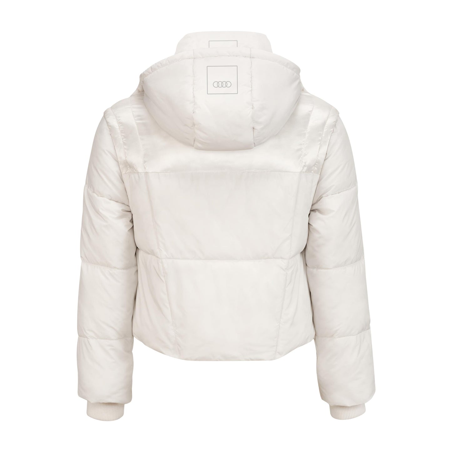 Audi Puffer jacket, 4 in 1, women, creme