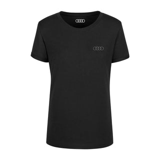 Audi T-Shirt, womens, black