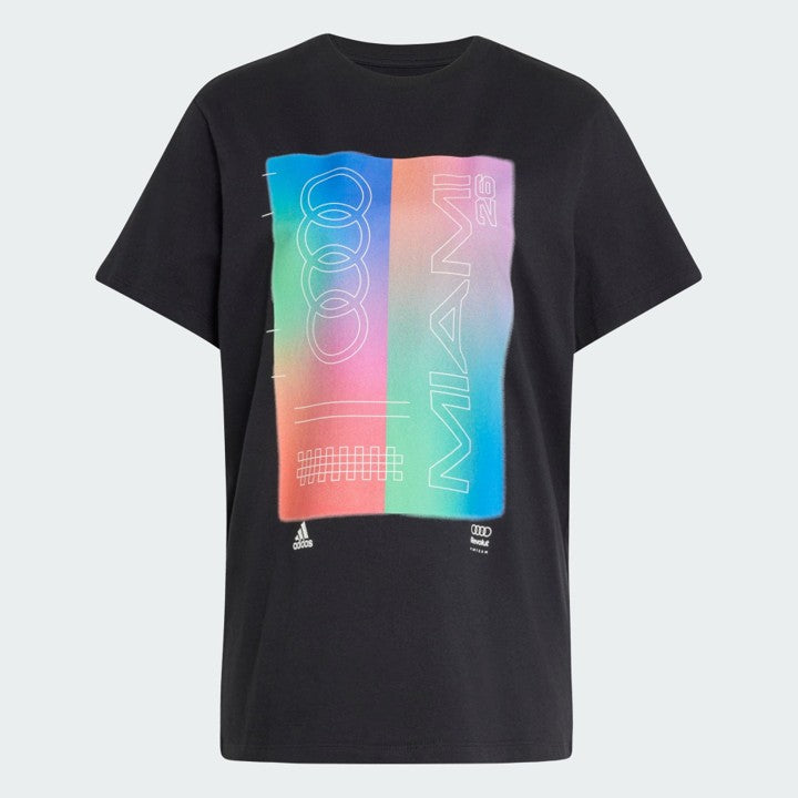 Audi Formula 1 Miami graphic T-shirt, women's
