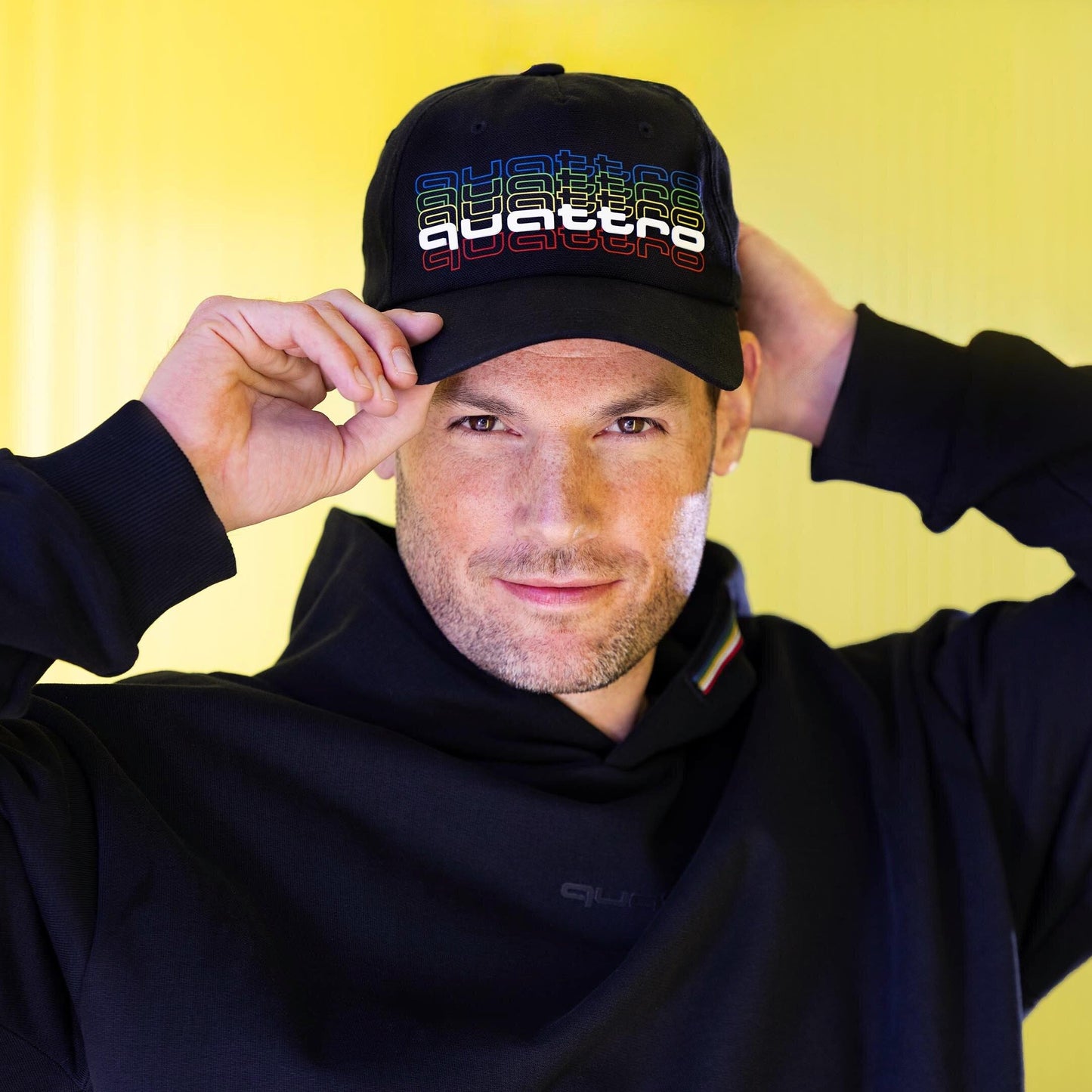 Audi quattro pulse cap, black