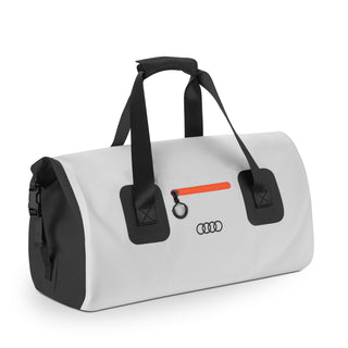 Audi duffle bag, light grey