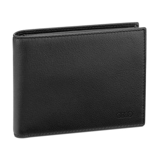 Audi Wallet leather, mens, black
