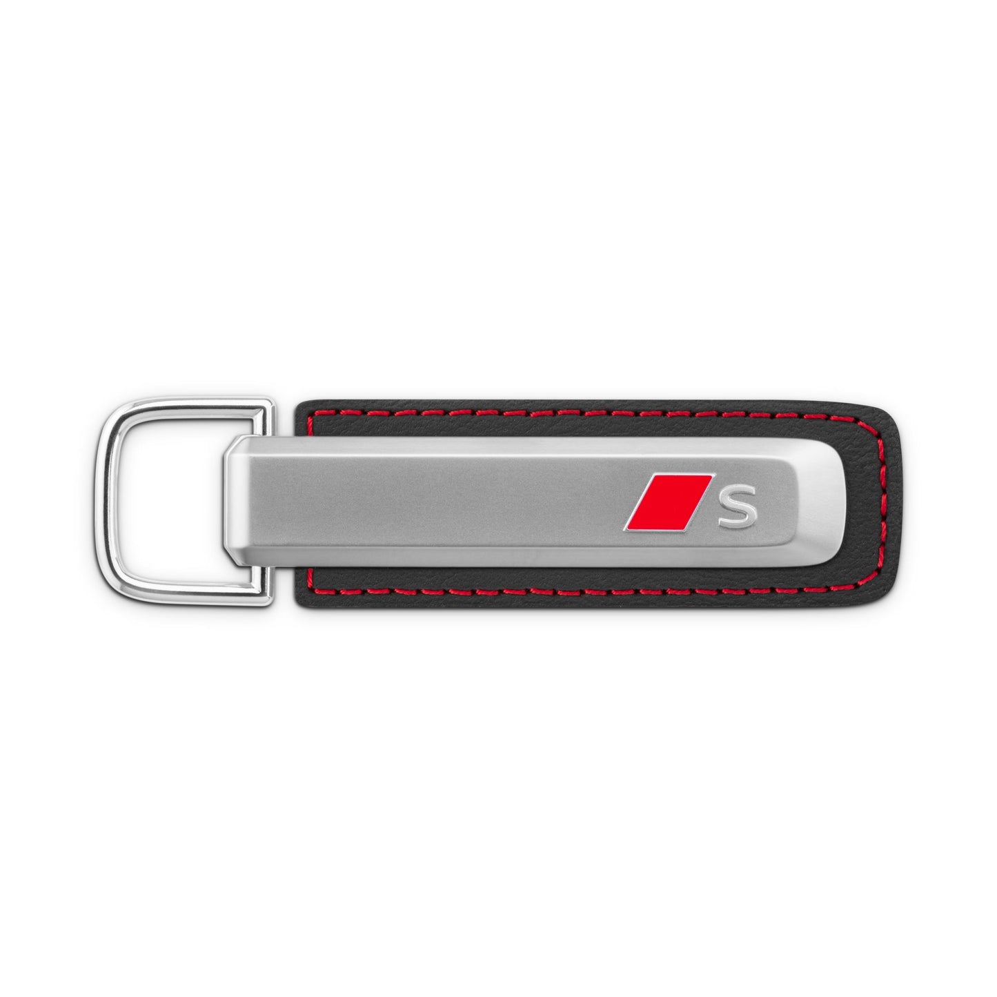 Audi Key ring, S silver/black