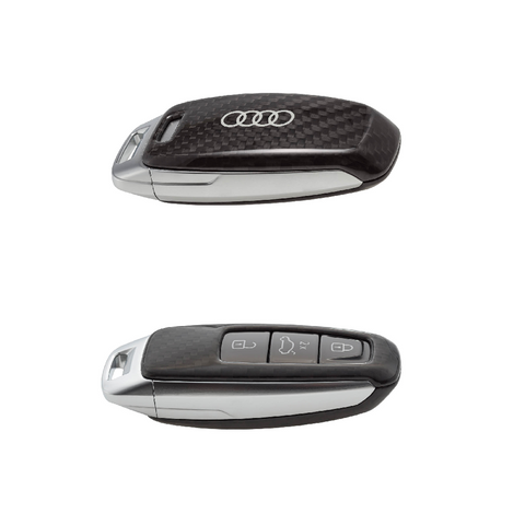 Key cover in carbon, Audi rings