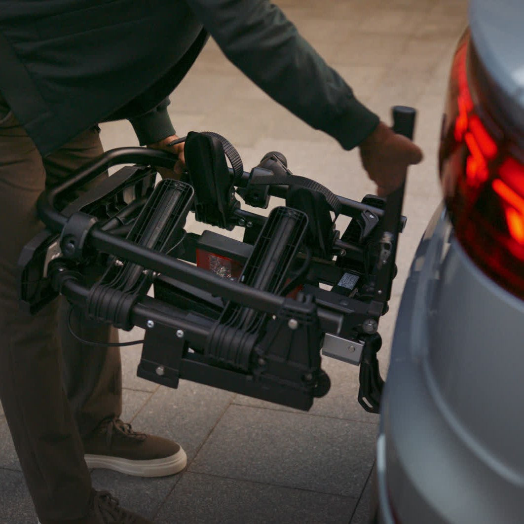 Bicycle carrier - tow bar mount