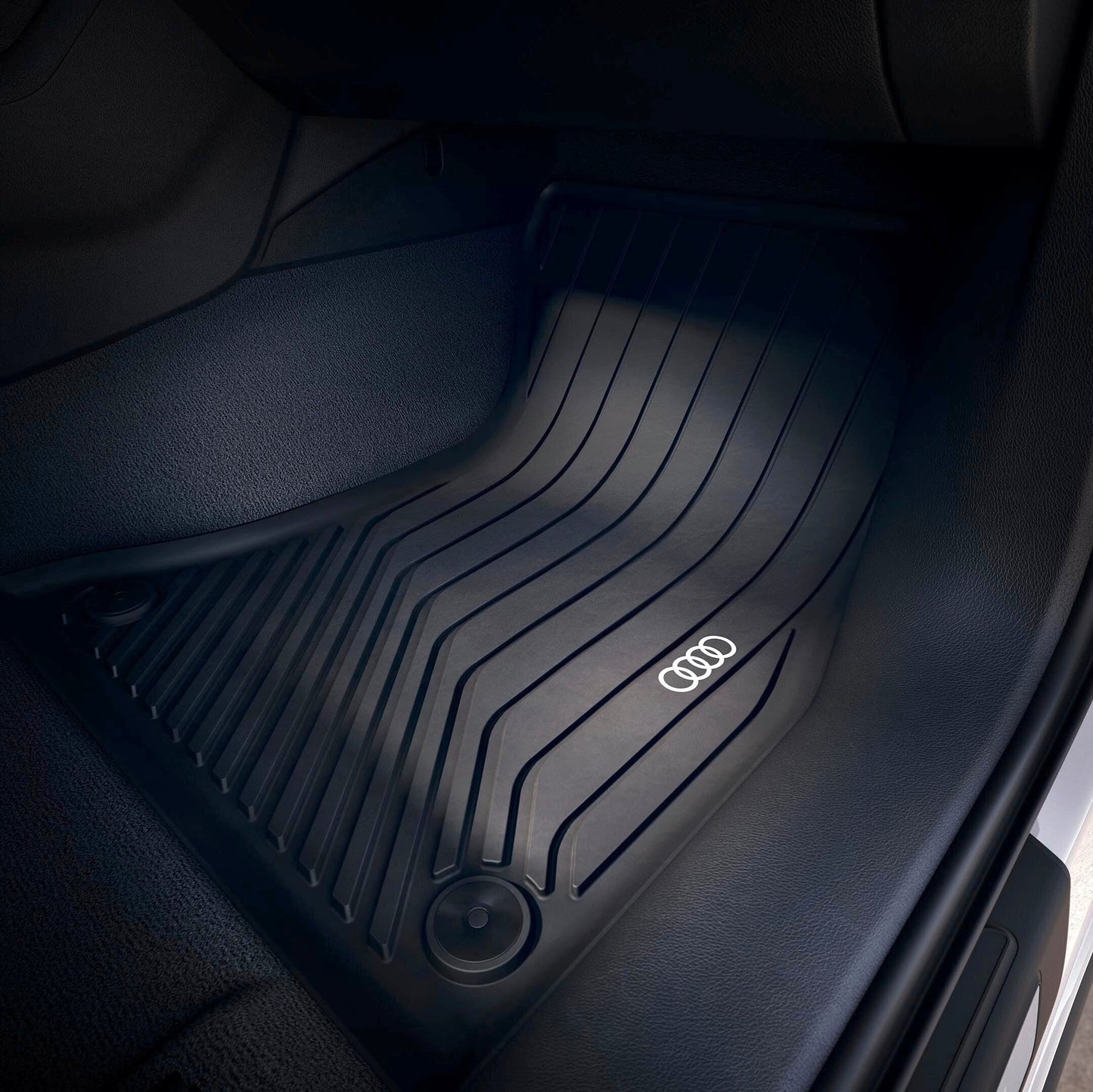 All-weather floor mats. Front new Q5