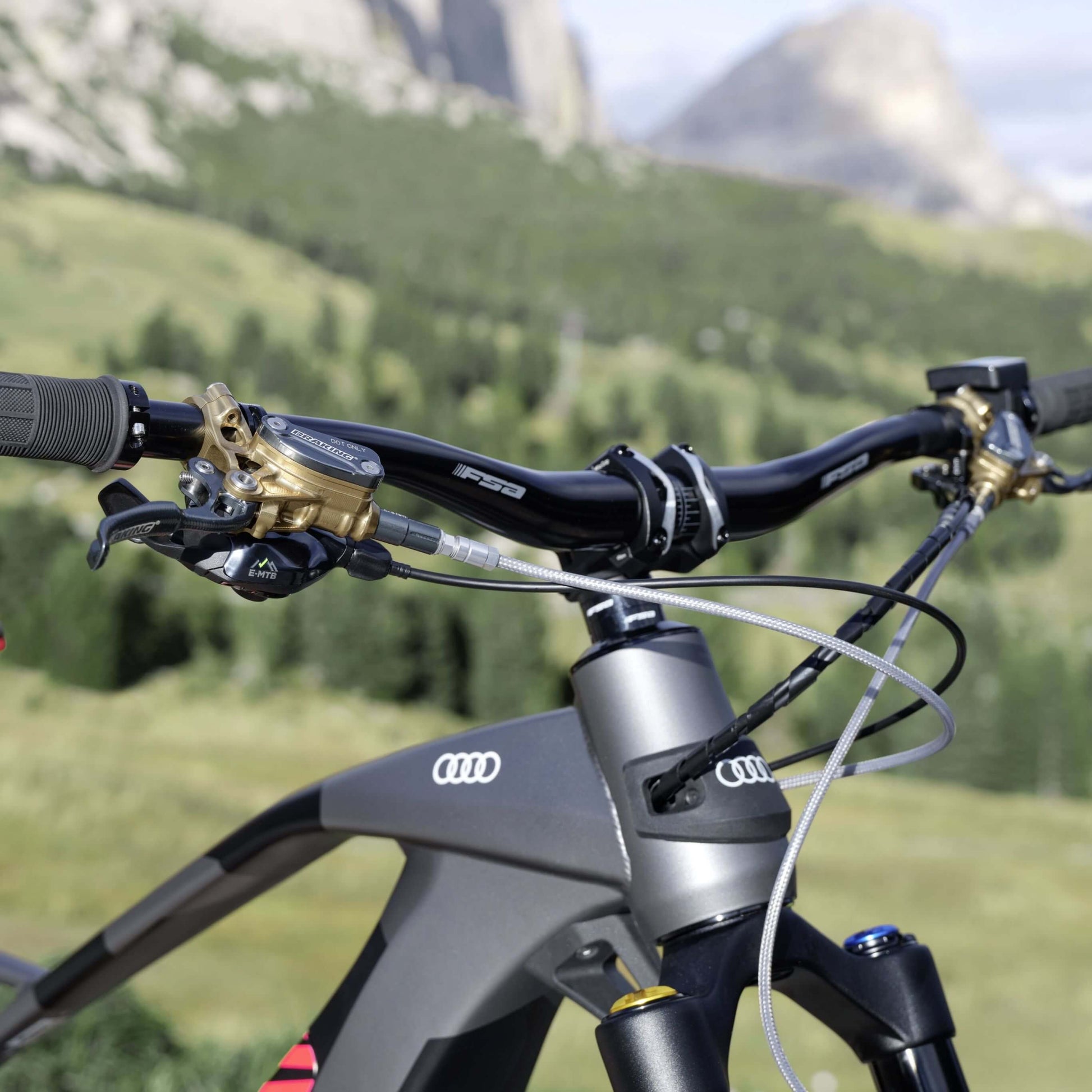 elektrofahrrad audi Audi electric mountain bike