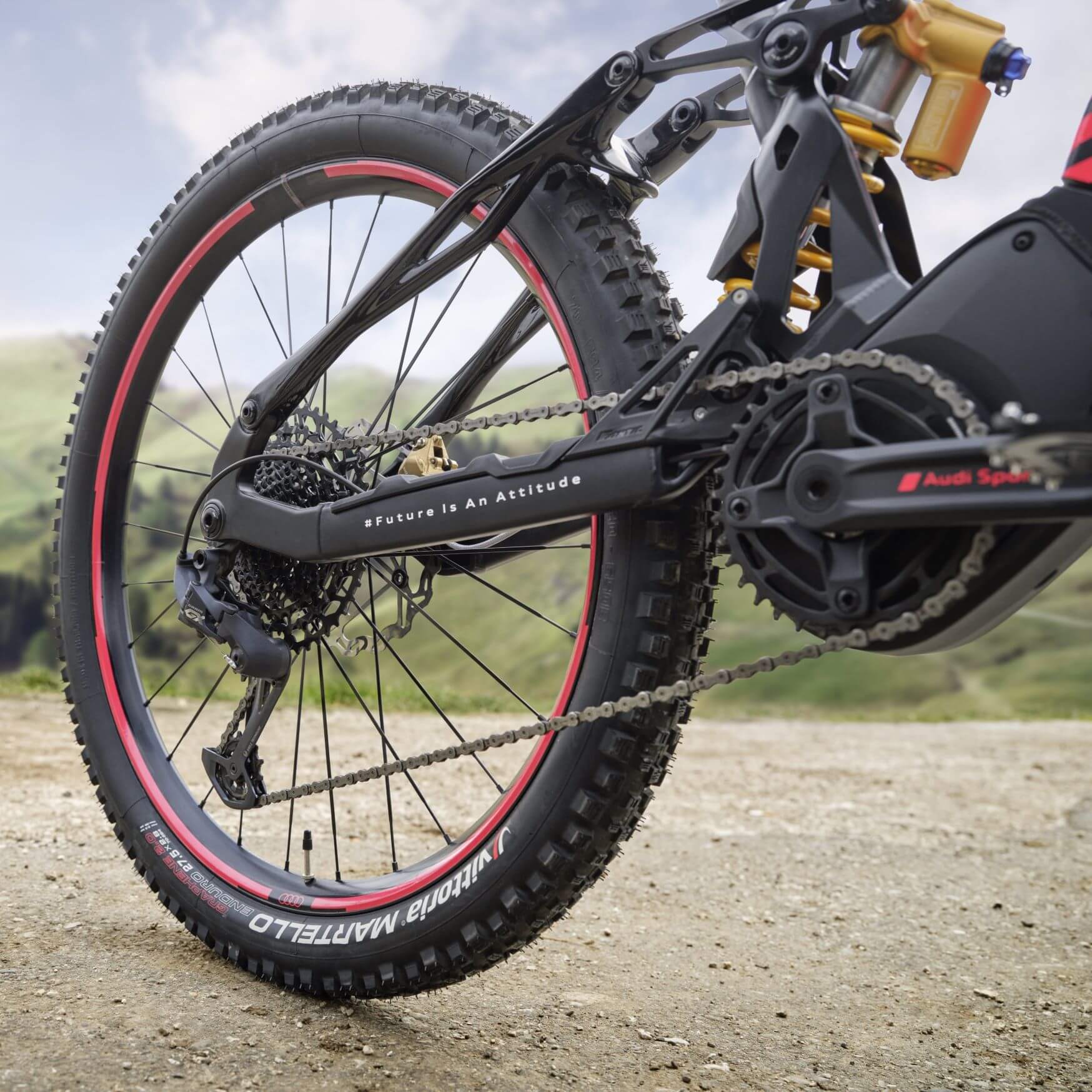 audi fahrrad e-bike Audi electric mountain bike
