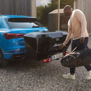 Audi rear storage box