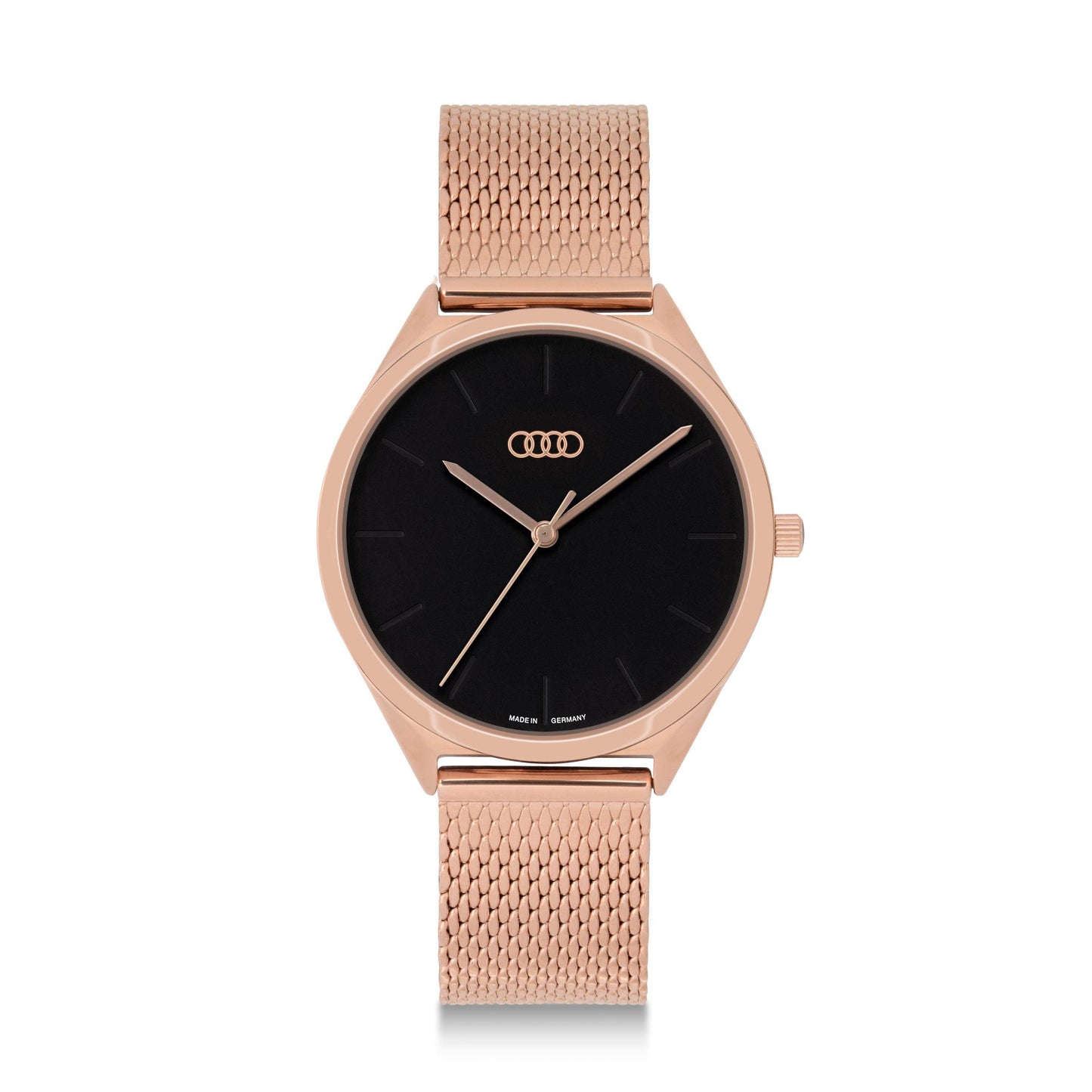 Audi Watch women's rose gold/black