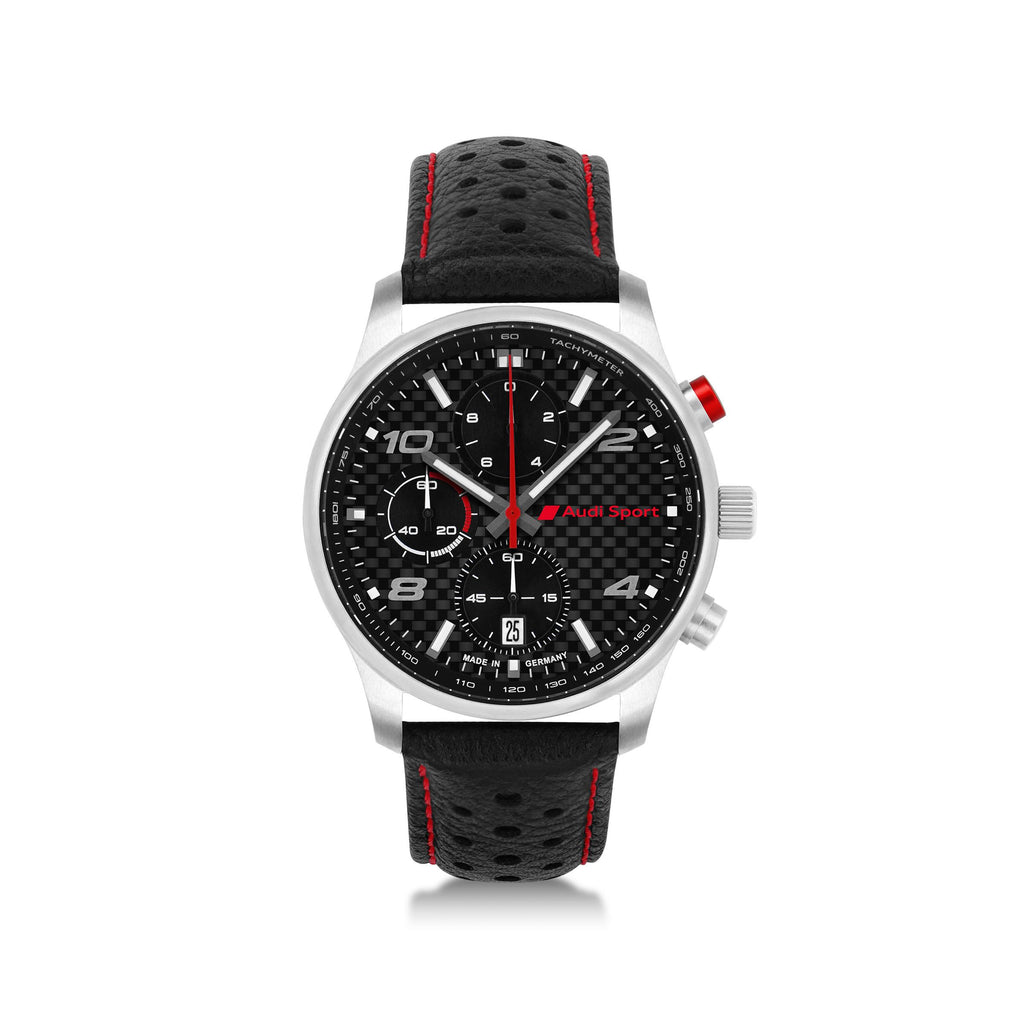 Audi 3152300600 koeltas, zwart/rood, met Audi Sport-opschrift