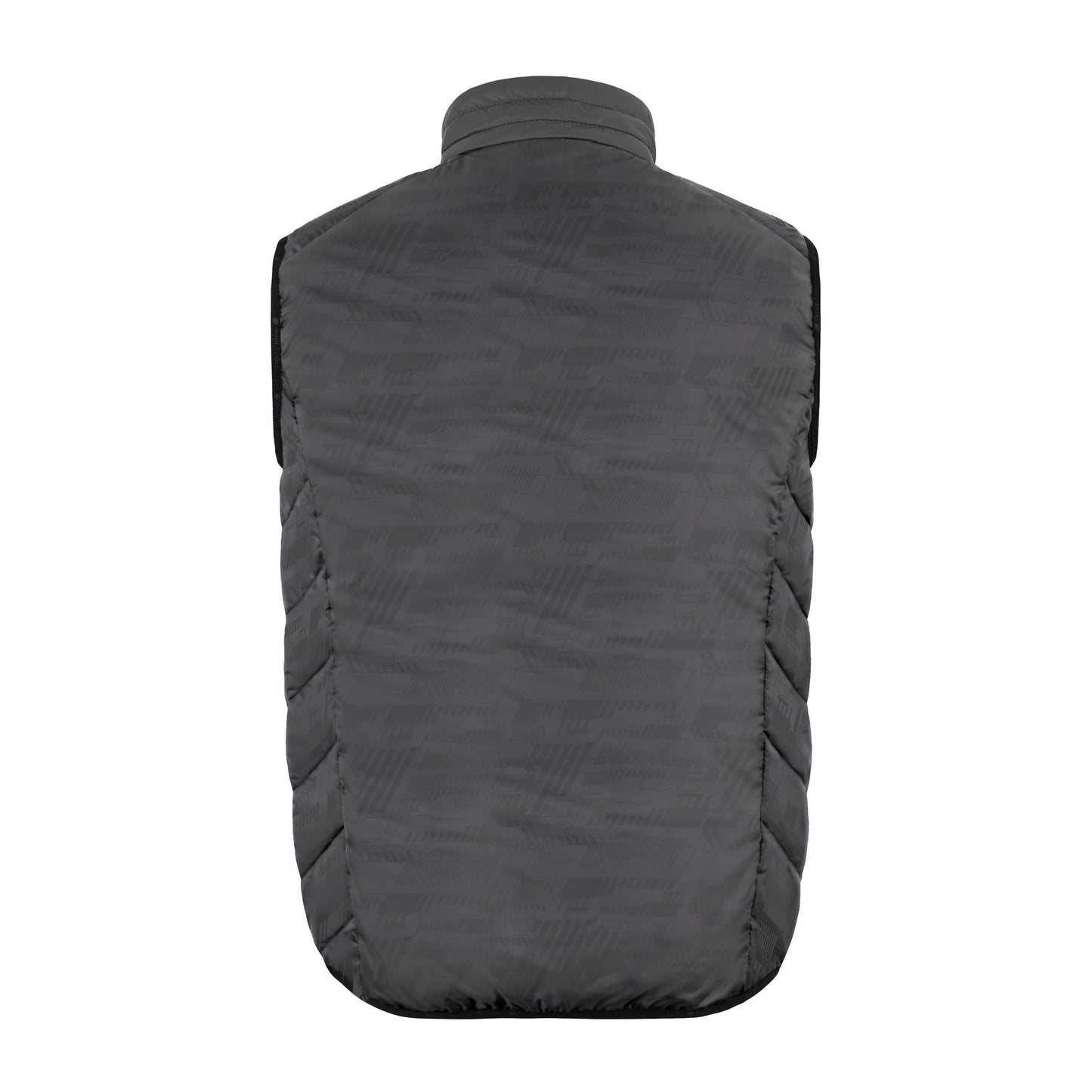 Audi Sport quilted vest, mens, dark grey