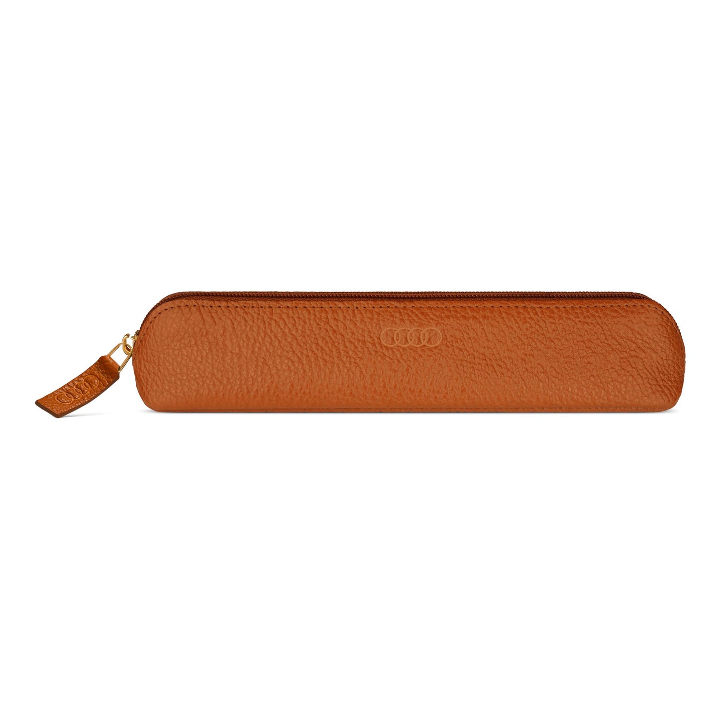 Audi leather pencil case, brown