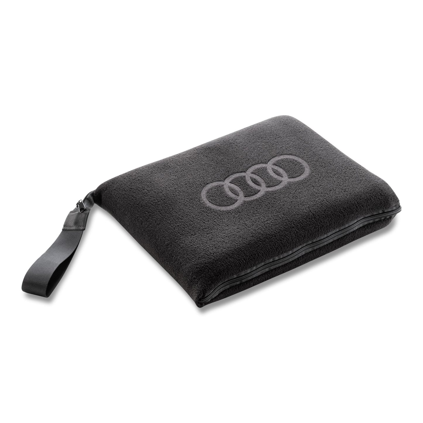 Audi Fleece blanket 2in1, black