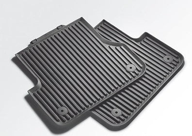 Rubber floor mats. Rear A3 Sportback