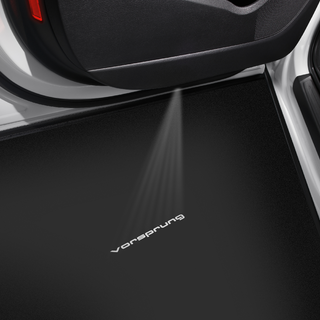 Door entry LED lights, Audi Vorsprung