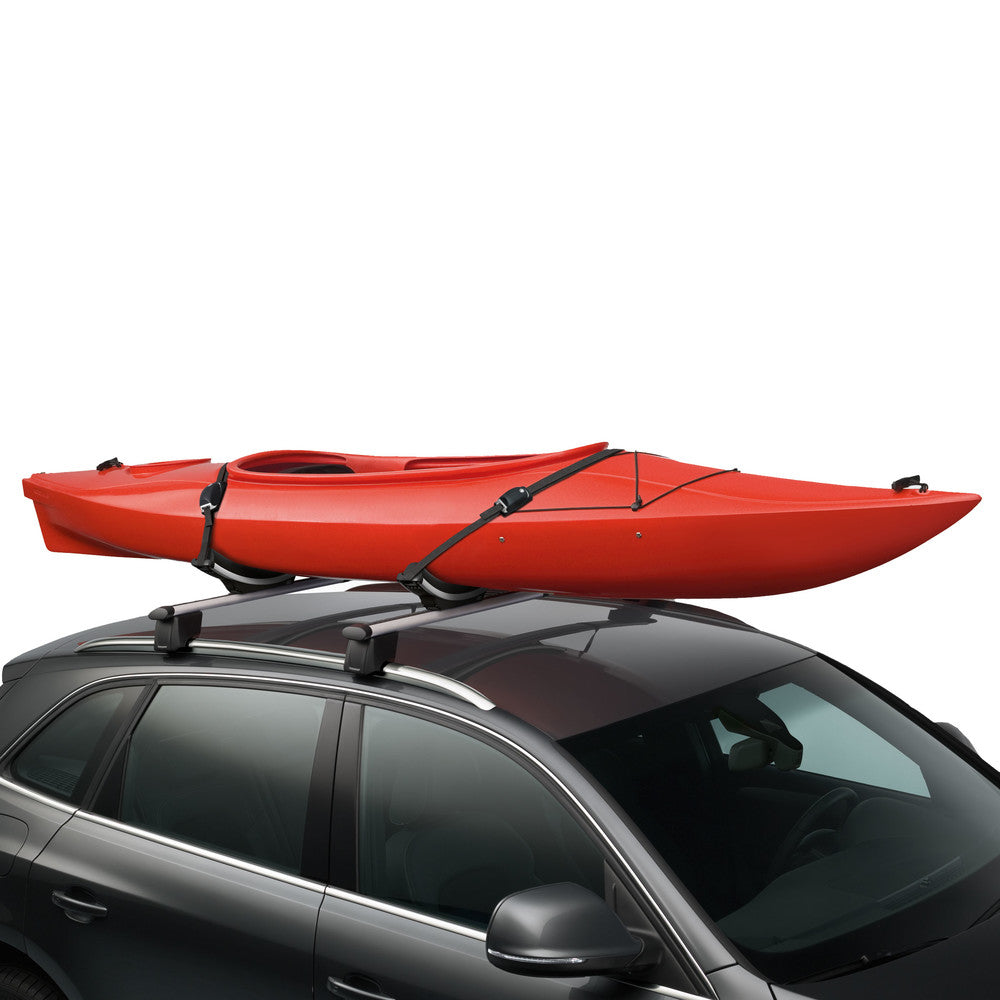 Kayak rack with tilt function