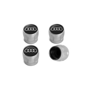 Audi tyre valve caps